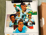 1973 PITTSBURGH PIRATES HEINZE KDKA POSTER WILLIE STARGELL 17X22 CALENDAR