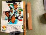 1973 PITTSBURGH PIRATES HEINZE KDKA POSTER WILLIE STARGELL 17X22 CALENDAR