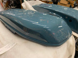 Right Saddlebag Lid 2024 Harley Touring FLHX Street Road Glide Sharkskin Blue