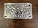 VTG Original 1979 Tennessee Motorcycle License Plate ZR-2239 Harley Indian
