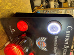 Custom Dynamics Tailllight Turn Signals LED Display Harley Touring Softail FLH