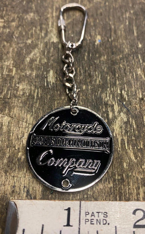 Vtg Excelsior Henderson Key Fob Chain Motorcycle Classic NOS Promo Advertising!