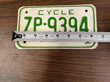 VTG Original 1975 Tennessee Motorcycle License Plate ZP-9394 Harley Indian
