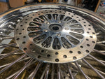 Dna Fat Spoke Wheel Harley Touring Glide Dual disc 3.5x21 Metzeler SS Rotors FLH