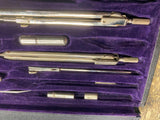 Vtg 1940s 1097 LC DIETZGEN Universal Drafting Set-Engineer Tools Case Germany