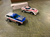 Vintage 1977 Made In USA Lionel Power Passers Slot Car Set The Fire Leap