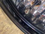 Black Chrome 48 King Fat Spoke 17X6 Rear Wheel Custom 200 Harley Softail Chopper