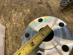 Rear Belt Pulley Brake Rotor Disc Spacer 1" Wheel Adapter Harley Softail FXR Dyn