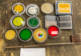 Vtg Honeywell Strobonar 4301 lens kit Film Camera Green red yellow Filter Lot