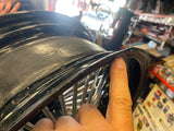 Black Chrome 48 King Fat Spoke 17X6 Rear Wheel Custom 200 Harley Softail Chopper