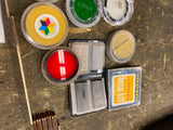 Vtg Honeywell Strobonar 4301 lens kit Film Camera Green red yellow Filter Lot