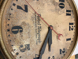 20" Vtg Art Deco Postal Telegraph Wall Clock Synchronous Hammond Clock Co Antiqu