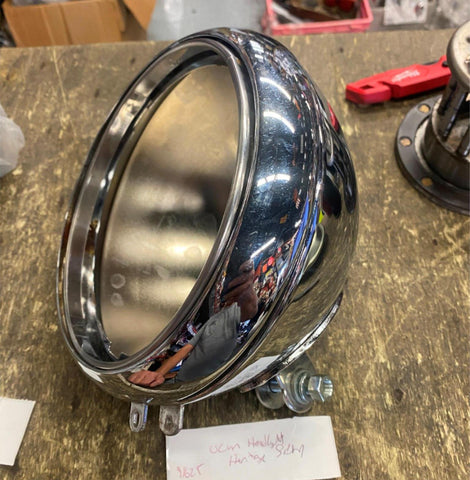 OEM Headlight Assy Harley Heritage Softail Fatboy 7" Factory Bottom mount FLSTC