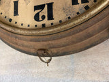 20" Vtg Art Deco Postal Telegraph Wall Clock Synchronous Hammond Clock Co Antiqu