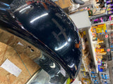 Rear Fender Harley Fatboy FLFB Vivid Black Silver Pin Harley M8 2018^ OEM Nice!