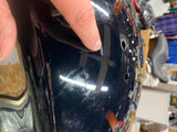 Rear Fender Harley Fatboy FLFB Vivid Black Silver Pin Harley M8 2018^ OEM Nice!