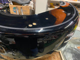 Rear Fender Harley Fatboy FLFB Vivid Black Silver Pin Harley M8 2018^ OEM Nice!