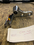 Harley Dyna Wide Glide Forward Controls Chrome Left Footpeg Shift Mount Bracket