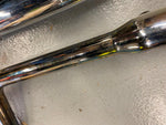 Shotgun Taper Exhaust Pipes Harley Softail Fatboy Factory look Grey ghost FLSTF