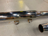 Shotgun Taper Exhaust Pipes Harley Softail Fatboy Factory look Grey ghost FLSTF
