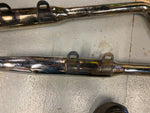 Shotgun Taper Exhaust Pipes Harley Softail Fatboy Factory look Grey ghost FLSTF