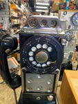 1970s Automatic Electric 3 Slot Rotary Dial Payphone Vintage Coin Pay Telephone