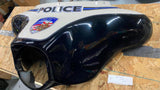 OEM Fairing Black White Police Bike Harley Touring 13< FLH Glide Crown point IN