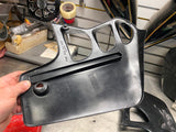UFO Black Radiator Covers Shrouds Honda CR500 1989-2001 Dirt bike Plastic