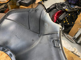 OEM Fairing Black White Police Bike Harley Touring 13< FLH Glide Crown point IN