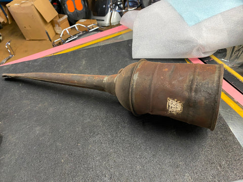 Vintage PRR Pennsy Rail Road Oil can Train Long Spout Oiler Antique Collectible!