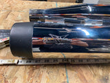 RCX Slip-on Mufflers 00-16 Touring 4"  Harley Touring FLH Street road Glide King