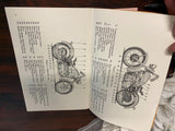 NOS OEM Owners Repair Service Riders Book Manual Harley K model Sportster Vtg