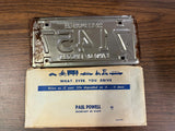 VTG NOS Original 1969 Illinois Motorcycle License Plate 71457 Harley Indian