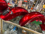 Paint Set Harley FLTR Road Glide Velocity Red Fairing Fenders Saddlebags 14^ OEM