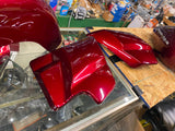 Paint Set Harley FLTR Road Glide Velocity Red Fairing Fenders Saddlebags 14^ OEM