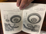 NOS OEM Owners Repair Service Riders Book Manual Harley K model Sportster Vtg