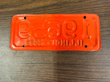 VTG Original 1952 Illinois Motorcycle License Plate 19659 Harley Indian