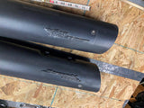 Screamin Eagle Slip-on Mufflers 18^ Harley Touring FLH Street road Glide King Bl