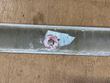 Vintage Mobil Gas & Oil Advertising Glass Gas Pump Insert Sign Man Cave