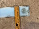 Vintage Mobil Gas & Oil Advertising Glass Gas Pump Insert Sign Man Cave