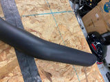 OEM Black Heat Shields Exhaust pipes Harley Touring M8 18^ Street Road Glide FLH