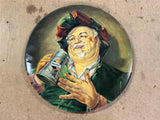 Vintage 1970s Made In USA Lot Of 2 Falstaff Reproduction 16" Beer Advert Trays