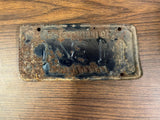 VTG Original 1955 Illinois Motorcycle License Plate 11340 Harley Indian