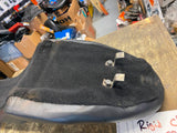 Vtg King Queen Seat Harley Chopper Rigid Panhead Shovelhead Hardtail Custom Old