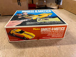1969 Amaze-A-Matics Pre RC Toy Car Brain Punch Card Hasbro Chrysler Charger III