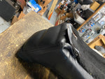 Vtg King Queen Seat Harley Chopper Rigid Panhead Shovelhead Hardtail Custom Old