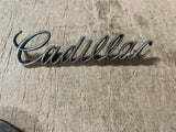 Vintage OEM Lot Of 3 Cadillac Car Logo Hubcap, Trunk, & Side Emblems