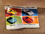 1969 Amaze-A-Matics Pre RC Toy Car Brain Punch Card Hasbro Chrysler Charger III