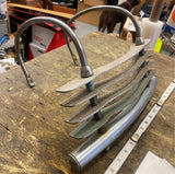 Harley FL EL Knucklehead Flathead Panhead Rear Fender Cabbage Cutter Bumper Vtg!
