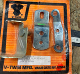 Chrome Top Motor Mount Set Ironhead Sportster Horn Mount XLH XLCH 900-1000